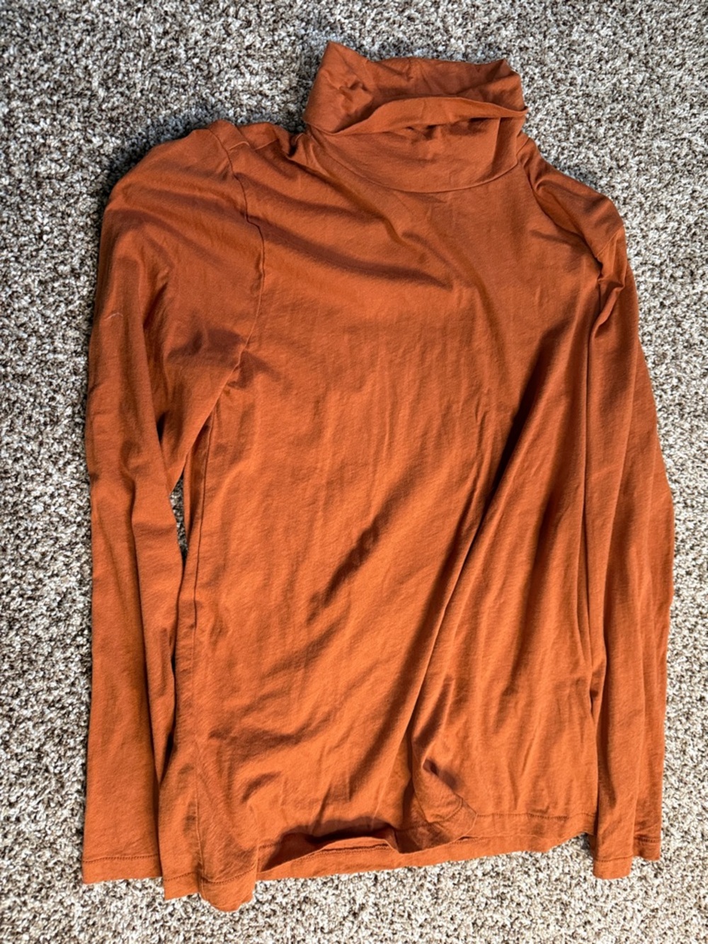 J. Crew Rust Orange Knit Top